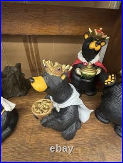 Big Sky Carvers Bearfoots Beartivity Figurine 14 Pc Jeff Fleming Nativity Big Sky Carvers Bearfoots Beartivity Figurine 14 Pc Jeff Fleming Nativity