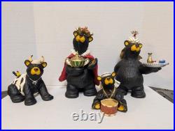 Big Sky Carvers Bearfoots Beartivity III Nativity Set withbox