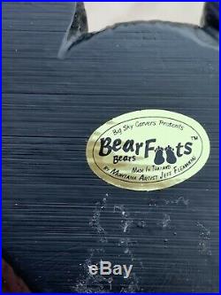 Big Sky Carvers Bearfoots Black Bear Collection Jeff Fleming