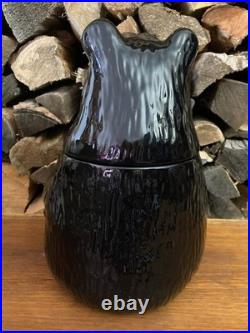Big Sky Carvers Bearfoots Black Bear Cookie Jar Bear Foots Jeff Fleming Cabin