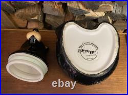 Big Sky Carvers Bearfoots Black Bear Cookie Jar Bear Foots Jeff Fleming Cabin