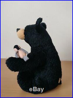Big Sky Carvers Bearfoots Black Bear Plush Stuffed Animal