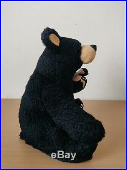 Big Sky Carvers Bearfoots Black Bear Plush Stuffed Animal