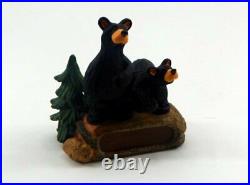 Big Sky Carvers Bearfoots Boulder Cubs Personalizable Figurine New Free Shipping