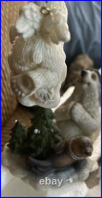 Big Sky Carvers Bearfoots By Phyllis Driscoll Polartivity 10pc Nativity RARE