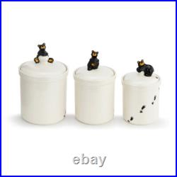 Big Sky Carvers Bearfoots Canister Set