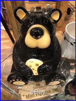 Big Sky Carvers Bearfoots Cookie Jar Black Bear by Jeff Fleming NEW