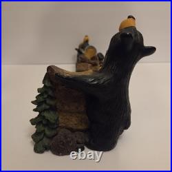 Big Sky Carvers Bearfoots Cork Pullers Wine Bottle Holder Jeff Fleming Bear