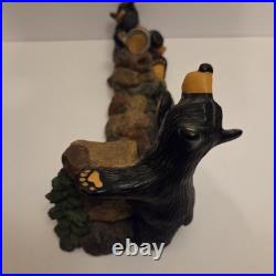 Big Sky Carvers Bearfoots Cork Pullers Wine Bottle Holder Jeff Fleming Bear