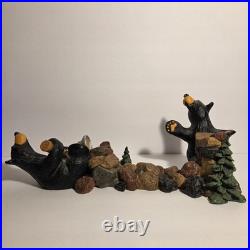 Big Sky Carvers Bearfoots Cork Pullers Wine Bottle Holder Jeff Fleming Bear