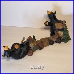 Big Sky Carvers Bearfoots Cork Pullers Wine Bottle Holder Jeff Fleming Bear