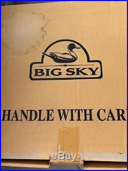 Big Sky Carvers Bearfoots Jeff Fleming Chips Platter + Bowl Bear New In Box