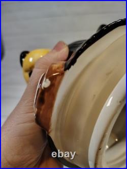 Big Sky Carvers, Bearfoots, Jeff Fleming, Holiday, Black Bear, Cookie Jar, Rare