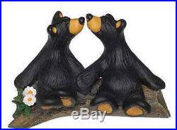 Big Sky Carvers Bearfoots Kissing Bears Figurine Demdaco