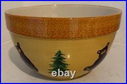 Big Sky Carvers Bearfoots Large Bear Popcorn Bowl New With Box 50030 Country Cabin