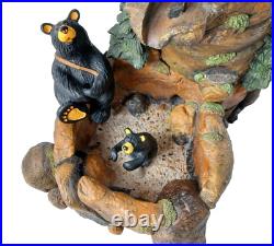 Big Sky Carvers Bearfoots MOUNTAIN FOUNTAIN Bear Statue By Jeff Fleming NO PUMP Big Sky Carvers Bearfoots MOUNTAIN FOUNTAIN Bear Statue By Jeff Fleming NO PUMP