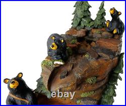 Big Sky Carvers Bearfoots MOUNTAIN FOUNTAIN Bear Statue By Jeff Fleming NO PUMP Big Sky Carvers Bearfoots MOUNTAIN FOUNTAIN Bear Statue By Jeff Fleming NO PUMP