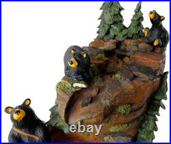 Big Sky Carvers Bearfoots MOUNTAIN FOUNTAIN Bear Statue By Jeff Fleming NO PUMP Big Sky Carvers Bearfoots MOUNTAIN FOUNTAIN Bear Statue By Jeff Fleming NO PUMP