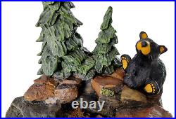 Big Sky Carvers Bearfoots MOUNTAIN FOUNTAIN Bear Statue By Jeff Fleming NO PUMP Big Sky Carvers Bearfoots MOUNTAIN FOUNTAIN Bear Statue By Jeff Fleming NO PUMP