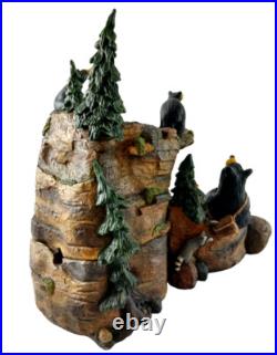 Big Sky Carvers Bearfoots MOUNTAIN FOUNTAIN Bear Statue By Jeff Fleming NO PUMP Big Sky Carvers Bearfoots MOUNTAIN FOUNTAIN Bear Statue By Jeff Fleming NO PUMP
