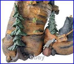 Big Sky Carvers Bearfoots MOUNTAIN FOUNTAIN Bear Statue By Jeff Fleming NO PUMP Big Sky Carvers Bearfoots MOUNTAIN FOUNTAIN Bear Statue By Jeff Fleming NO PUMP