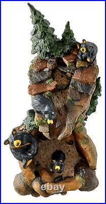 Big Sky Carvers Bearfoots MOUNTAIN FOUNTAIN Bear Statue By Jeff Fleming NO PUMP Big Sky Carvers Bearfoots MOUNTAIN FOUNTAIN Bear Statue By Jeff Fleming NO PUMP