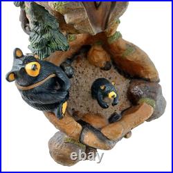 Big Sky Carvers Bearfoots MOUNTAIN FOUNTAIN Bear Statue By Jeff Fleming NO PUMP Big Sky Carvers Bearfoots MOUNTAIN FOUNTAIN Bear Statue By Jeff Fleming NO PUMP