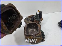 Big Sky Carvers Bearfoots MOUNTAIN FOUNTAIN Bear Statue By Jeff Fleming READ