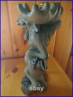 Big Sky Carvers Bearfoots Mountain Mooses Phyllis Driscoll Paper Towel Holder