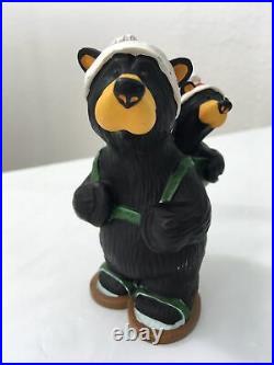 Big Sky Carvers Bearfoots Snowshoe Bear Collectible Mini Figurine New