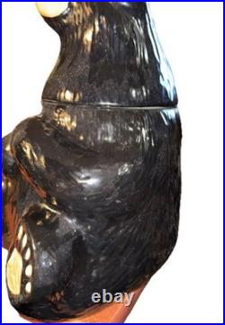 Big Sky Carvers Bearfoots Tabletop Bear Cookie Jar Jeff Fleming Food Collectible