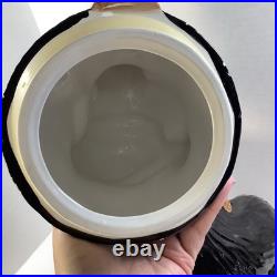 Big Sky Carvers Bearfoots Tabletop Bear Gingerbread Jar Jeff Fleming Collectible