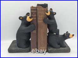 Big Sky Carvers Bearfoots Trilogy Bookends Bear Figurines