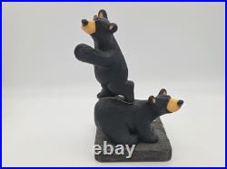Big Sky Carvers Bearfoots Trilogy Bookends Bear Figurines