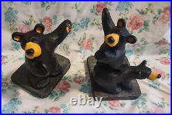Big Sky Carvers Bearfoots Trilogy Bookends Jeff Fleming Bear Figurine 0104 / 772