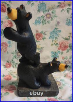 Big Sky Carvers Bearfoots Trilogy Bookends Jeff Fleming Bear Figurine 0104 / 772