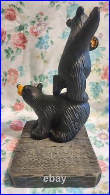 Big Sky Carvers Bearfoots Trilogy Bookends Jeff Fleming Bear Figurine 0104 / 772