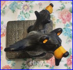 Big Sky Carvers Bearfoots Trilogy Bookends Jeff Fleming Bear Figurine 0104 / 772