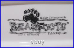 Big Sky Carvers Bearfoots WOODY WOODIE STATION WAGON Jeff Fleming Cookie Jar