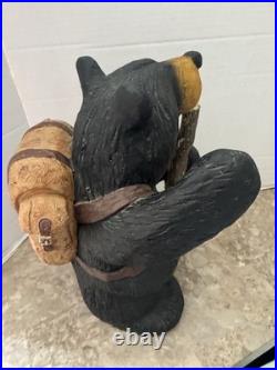 Big Sky Carvers Bears 15 Jeff Fleming Bearfoots Hiker Bear Statue Sculpture