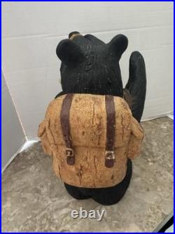 Big Sky Carvers Bears 15 Jeff Fleming Bearfoots Hiker Bear Statue Sculpture