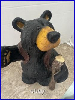 Big Sky Carvers Bears 15 Jeff Fleming Bearfoots Hiker Bear Statue Sculpture