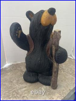 Big Sky Carvers Bears 15 Jeff Fleming Bearfoots Hiker Bear Statue Sculpture
