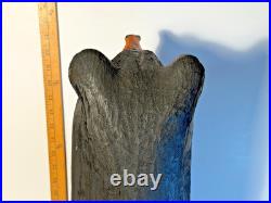 Big Sky Carvers Bears 23 Jeff Fleming wood carved with Sign & Name Tag Bearfoots