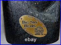 Big Sky Carvers Bears Carved Bear Jeff Fleming Solid Western Pine