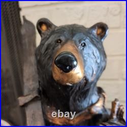 Big Sky Carvers Bears J. M. Fleming Black Bear Skier Bear