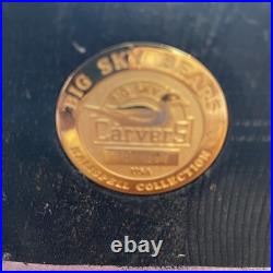 Big Sky Carvers Bears Jeff Fleming Black Bear Gert withflowers Hand Carved Wood