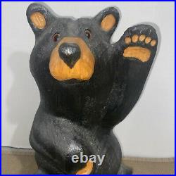 Big Sky Carvers Bears and Friends Carved Wood Bear Mikey