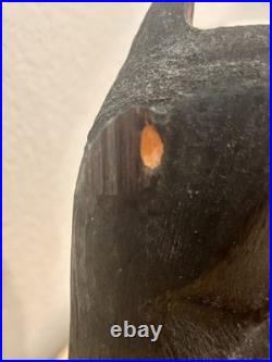 Big Sky Carvers Bears by Jeff Fleming Black Bear with Salmon Fish Hand Carved Wood