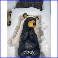 Big Sky Carvers Beartivity Black Bear Nativity Set 50410 Rustic Christmas Decor